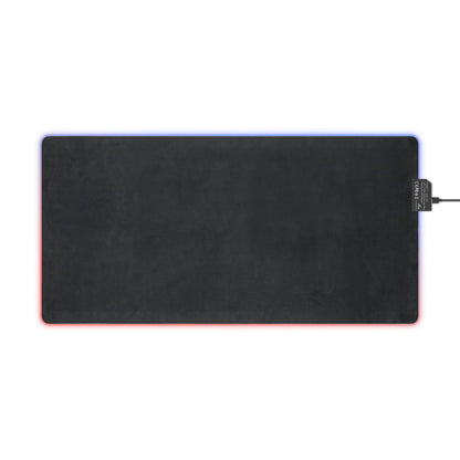 LED Gaming Mouse Pad: Hockey Dark Grey