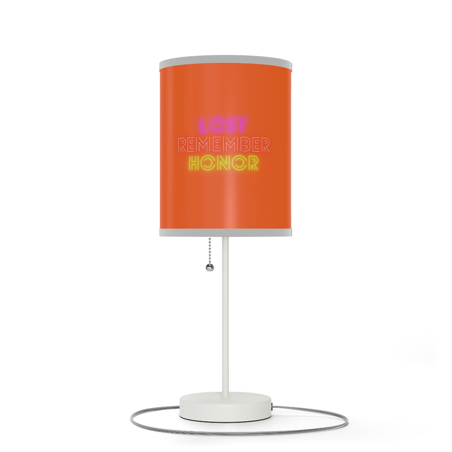 Lamp on a Stand, US|CA plug: Fishing Orange