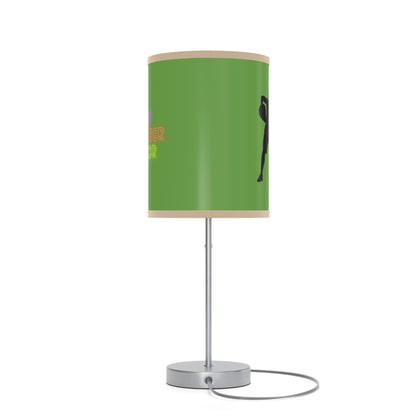 Lamp on a Stand, US|CA plug: Basketball Green