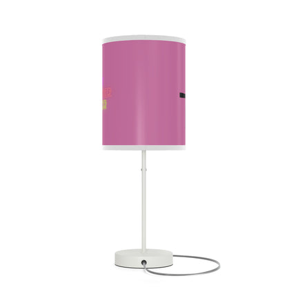 Lamp on a Stand, US|CA plug: Fishing Lite Pink