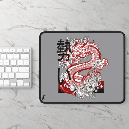 Gaming Mouse Pad: Dragons Grey