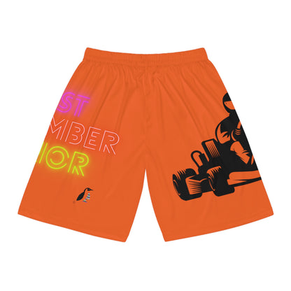 Basketball Shorts: Racing Orange