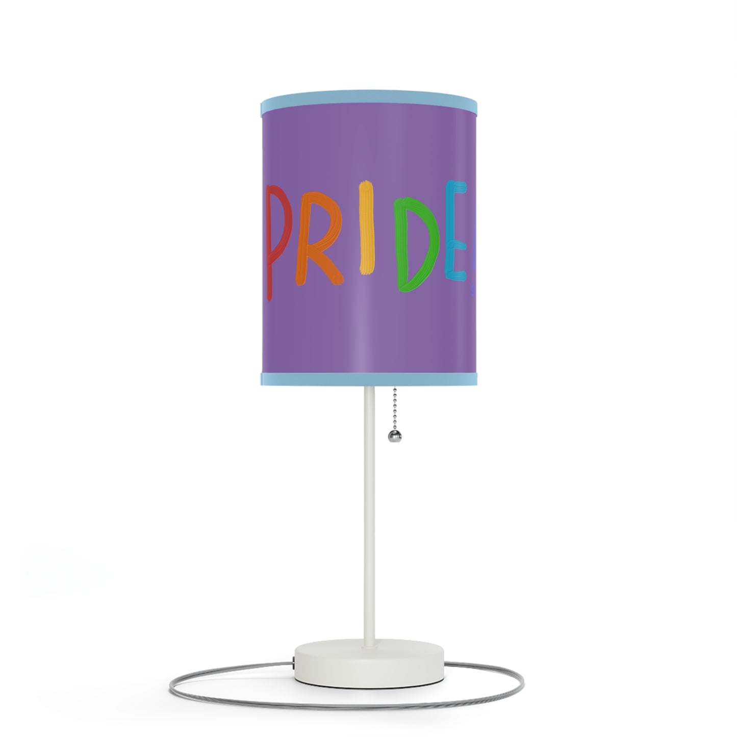 Lamp on a Stand, US|CA plug: LGBTQ Pride Lite Purple