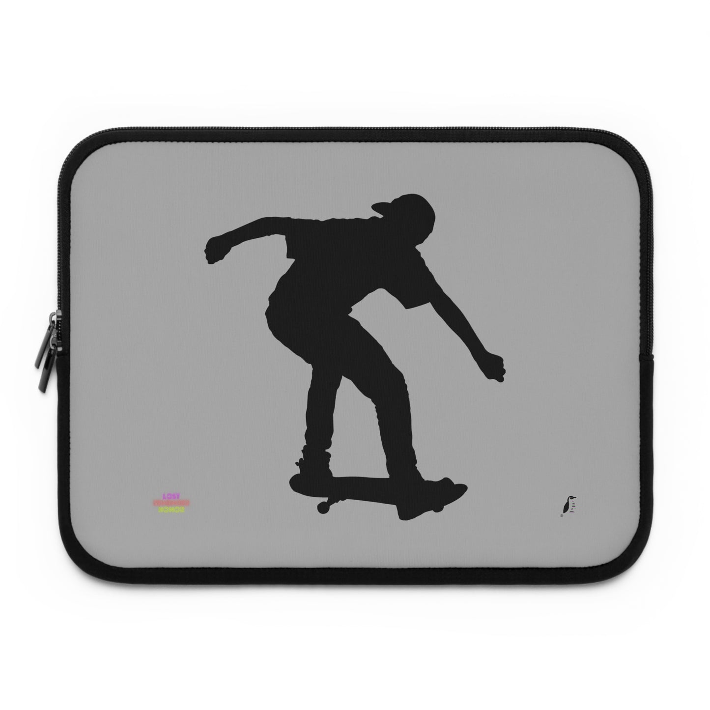 Laptop Sleeve: Skateboarding Lite Grey