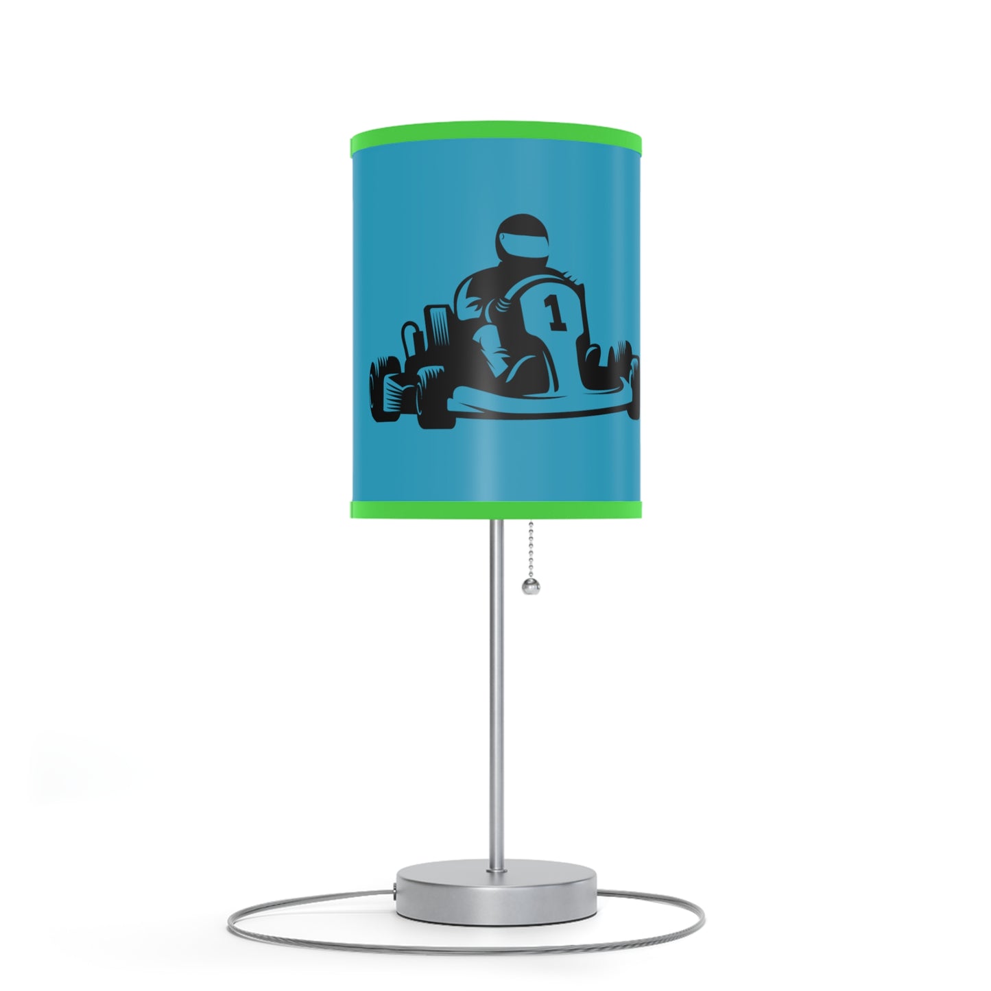 Lamp on a Stand, US|CA plug: Racing Turquoise