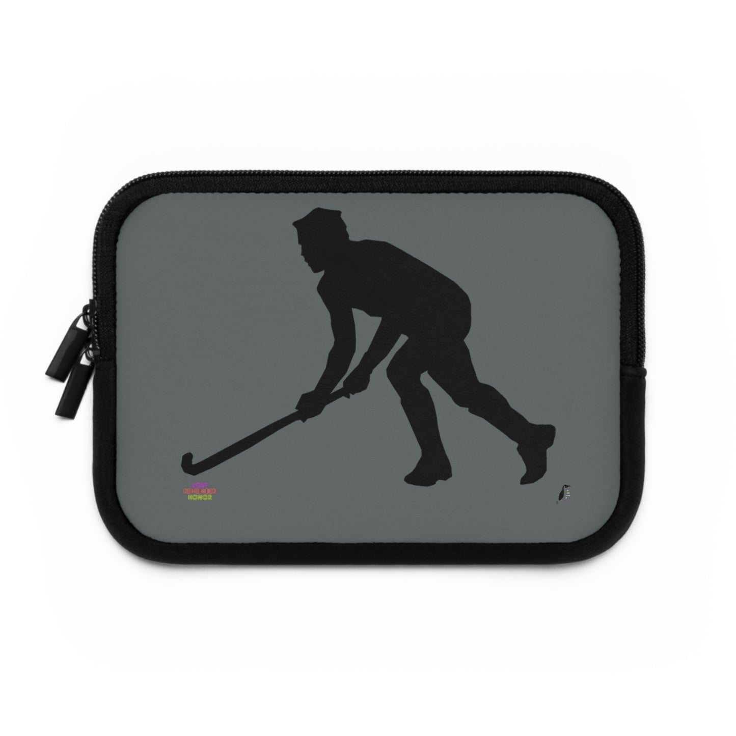 Laptop Sleeve: Hockey Dark Grey