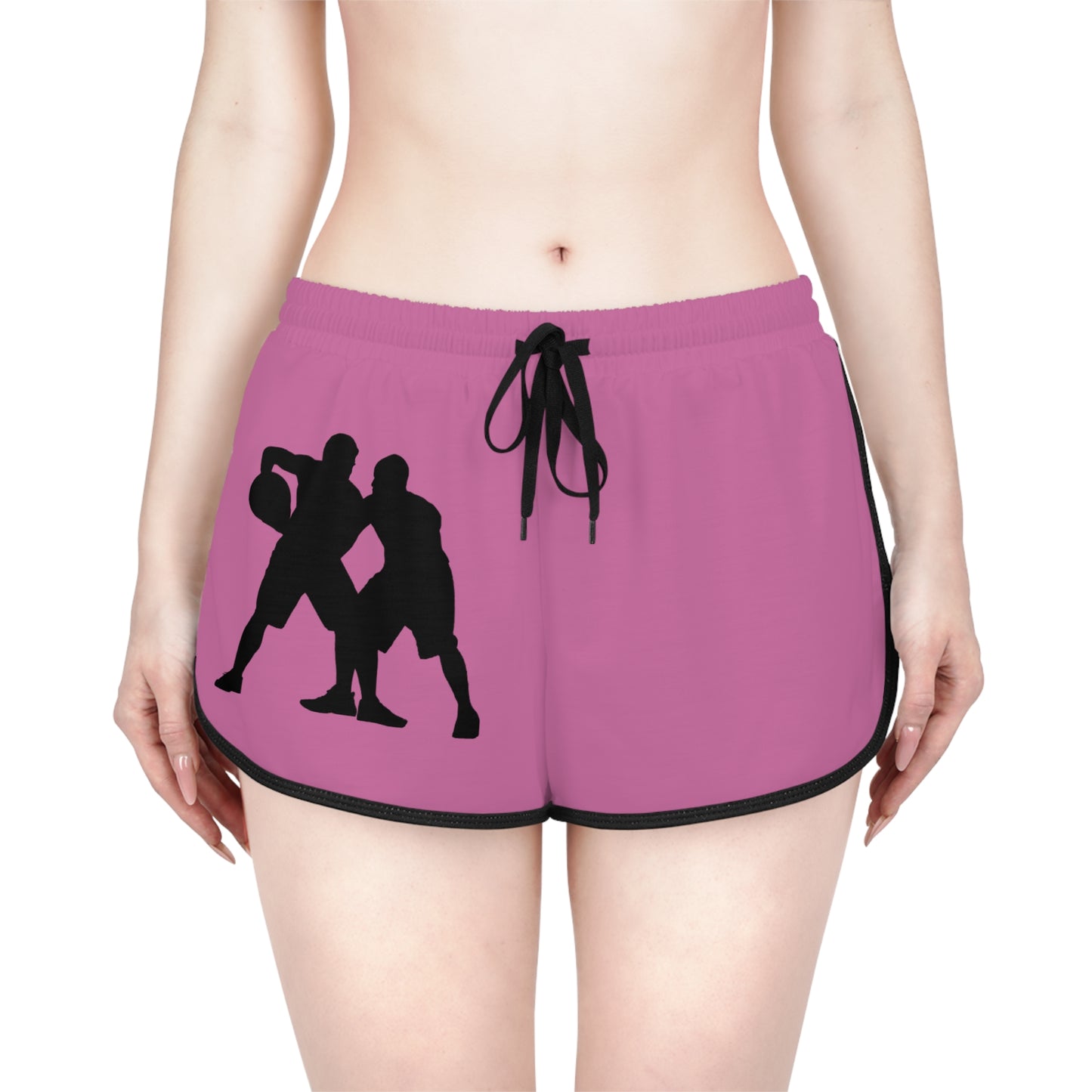 Women's Relaxed Shorts: Basketball Lite Pink