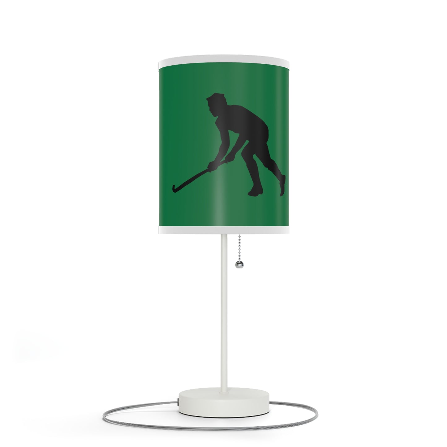 Lamp on a Stand, US|CA plug: Hockey Dark Green