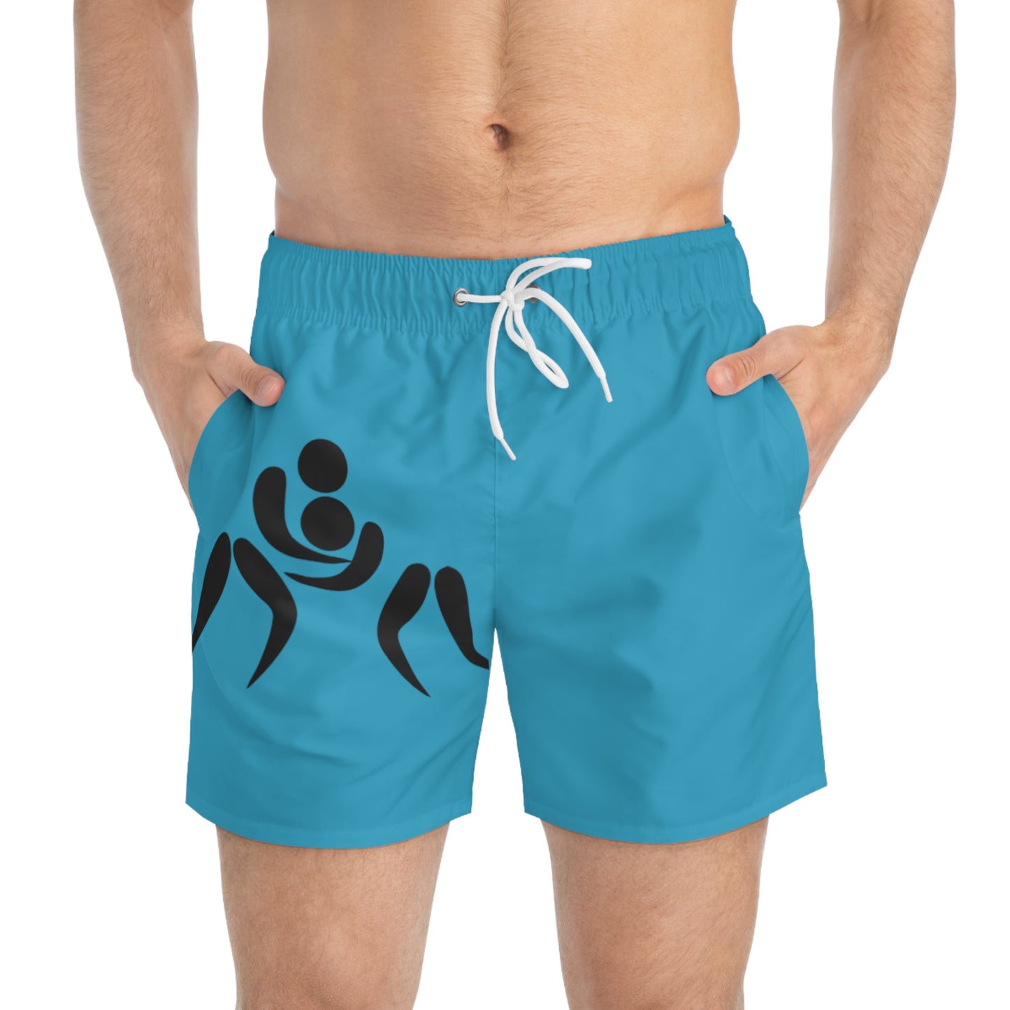 Swim Trunks: Wrestling Turquoise