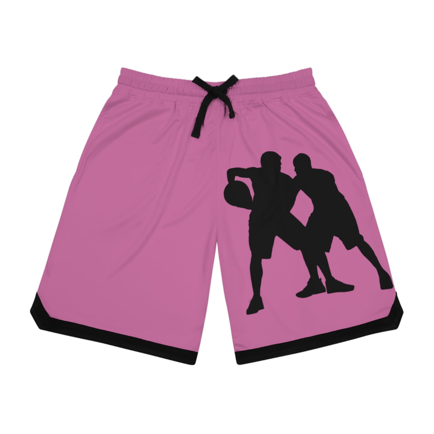 Basketball Rib Shorts: Basketball Lite Pink