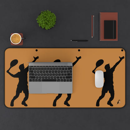 Desk Mat: Tennis Lite Brown