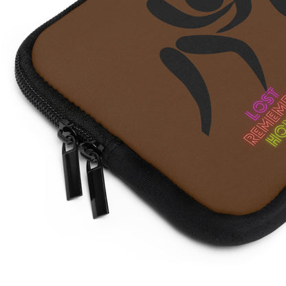 Laptop Sleeve: Wrestling Brown