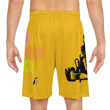 Basketball Shorts: Racing Yellow