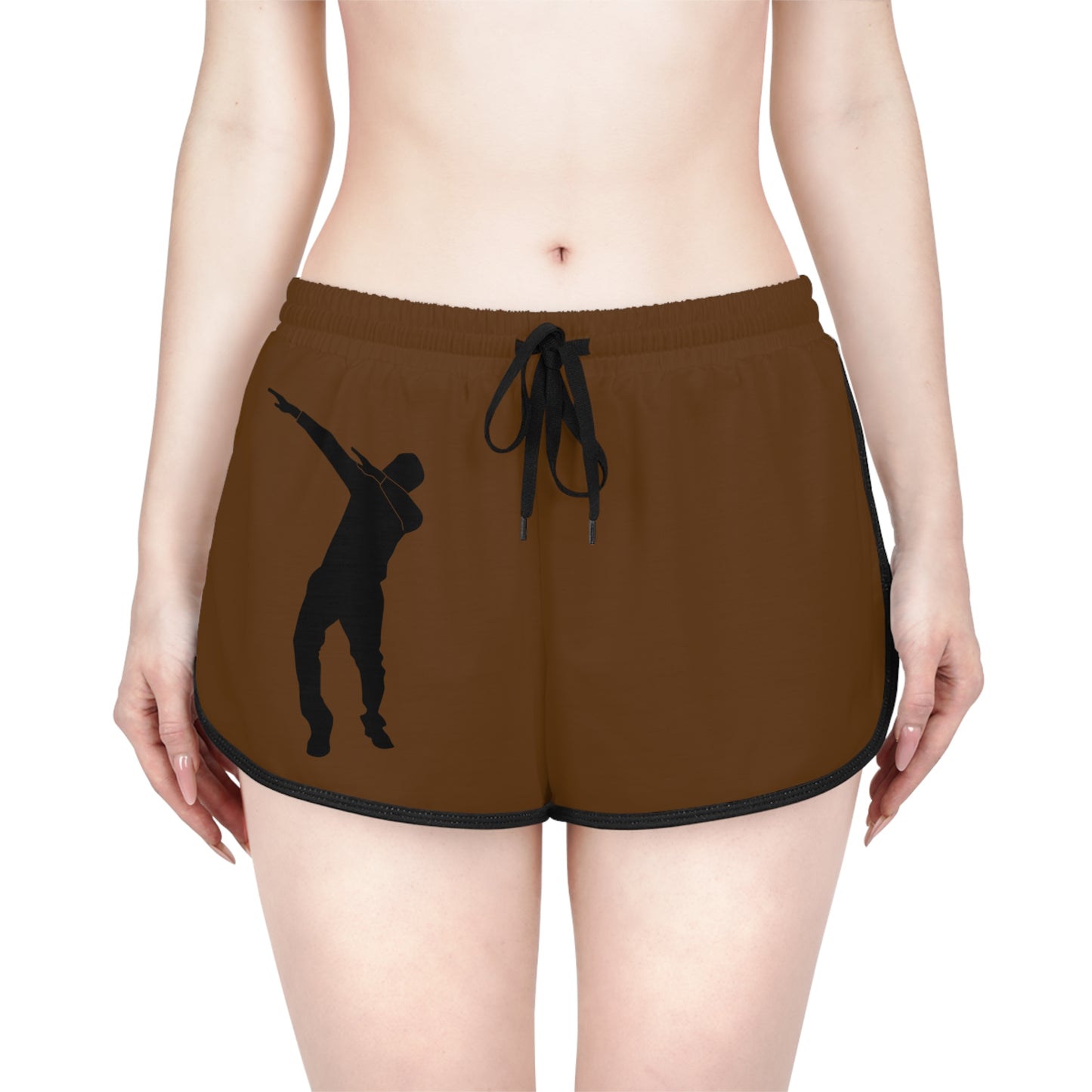 Women's Relaxed Shorts: Dance Brown