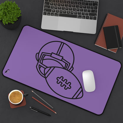 Desk Mat: Football Lite Purple