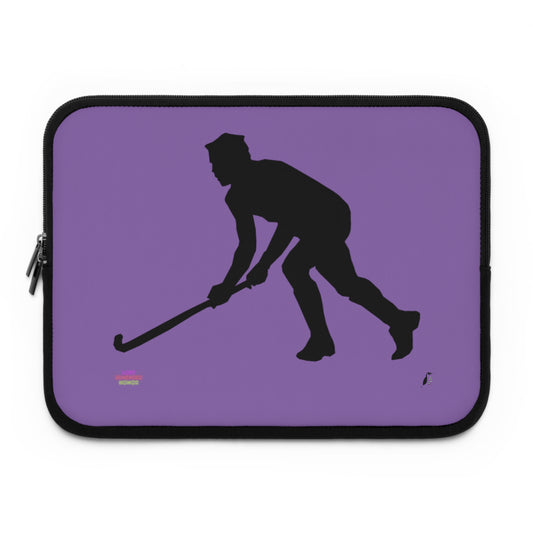 Laptop Sleeve: Hockey Lite Purple