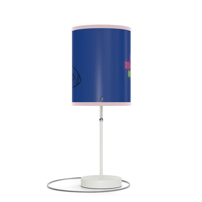 Lamp on a Stand, US|CA plug: Football Dark Blue