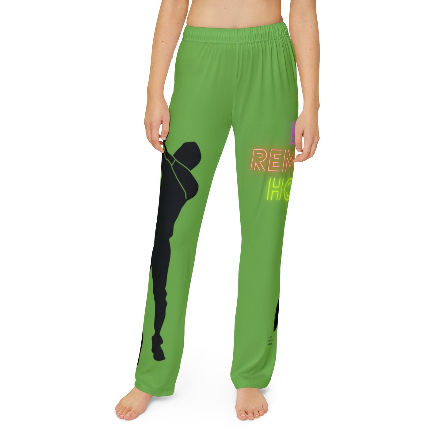 Kids Pajama Pants: Dance Green