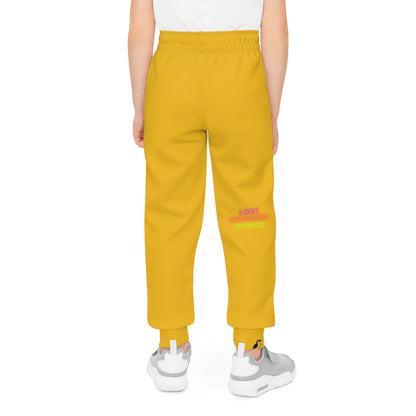 Youth Joggers: Wolves Yellow