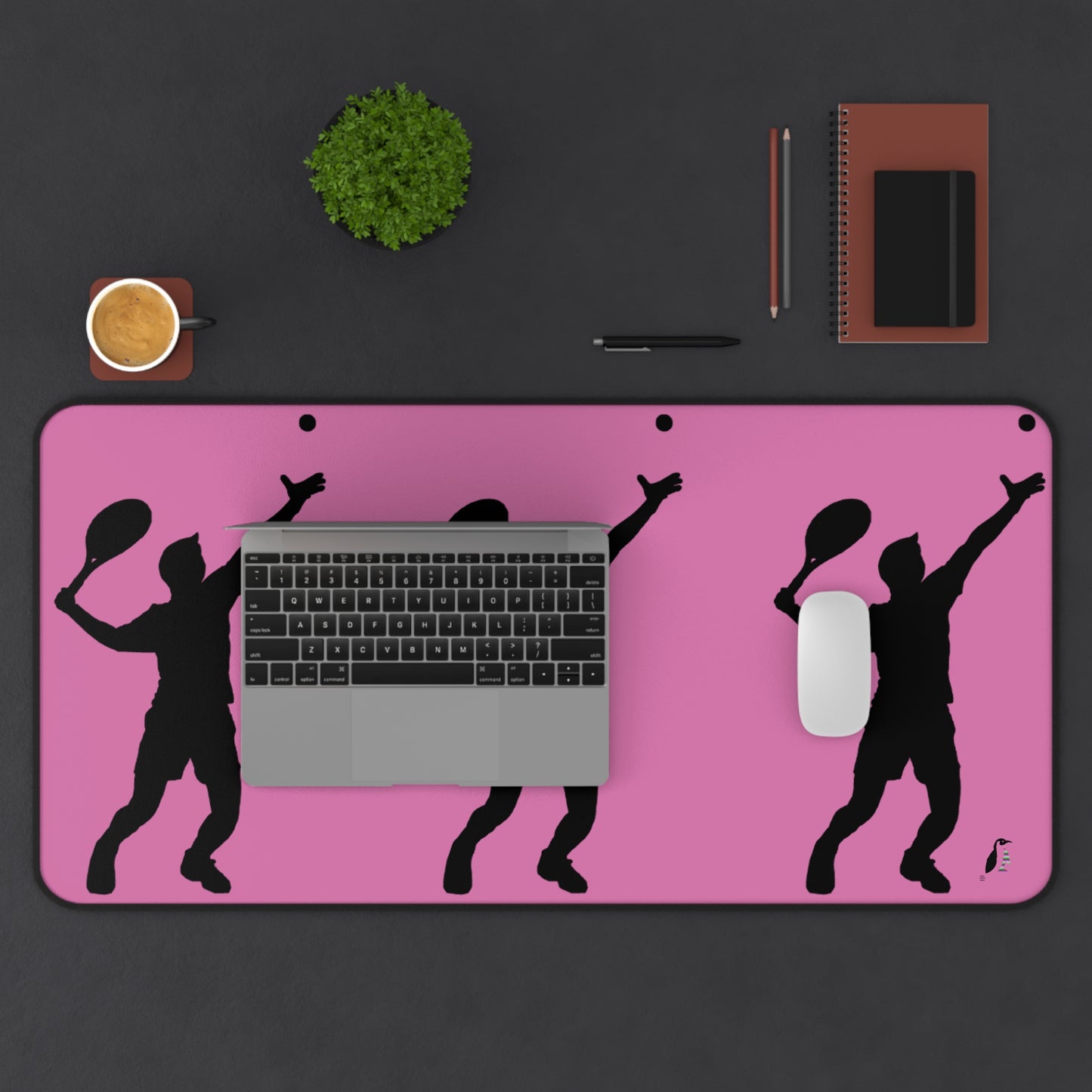 Desk Mat: Tennis Lite Pink