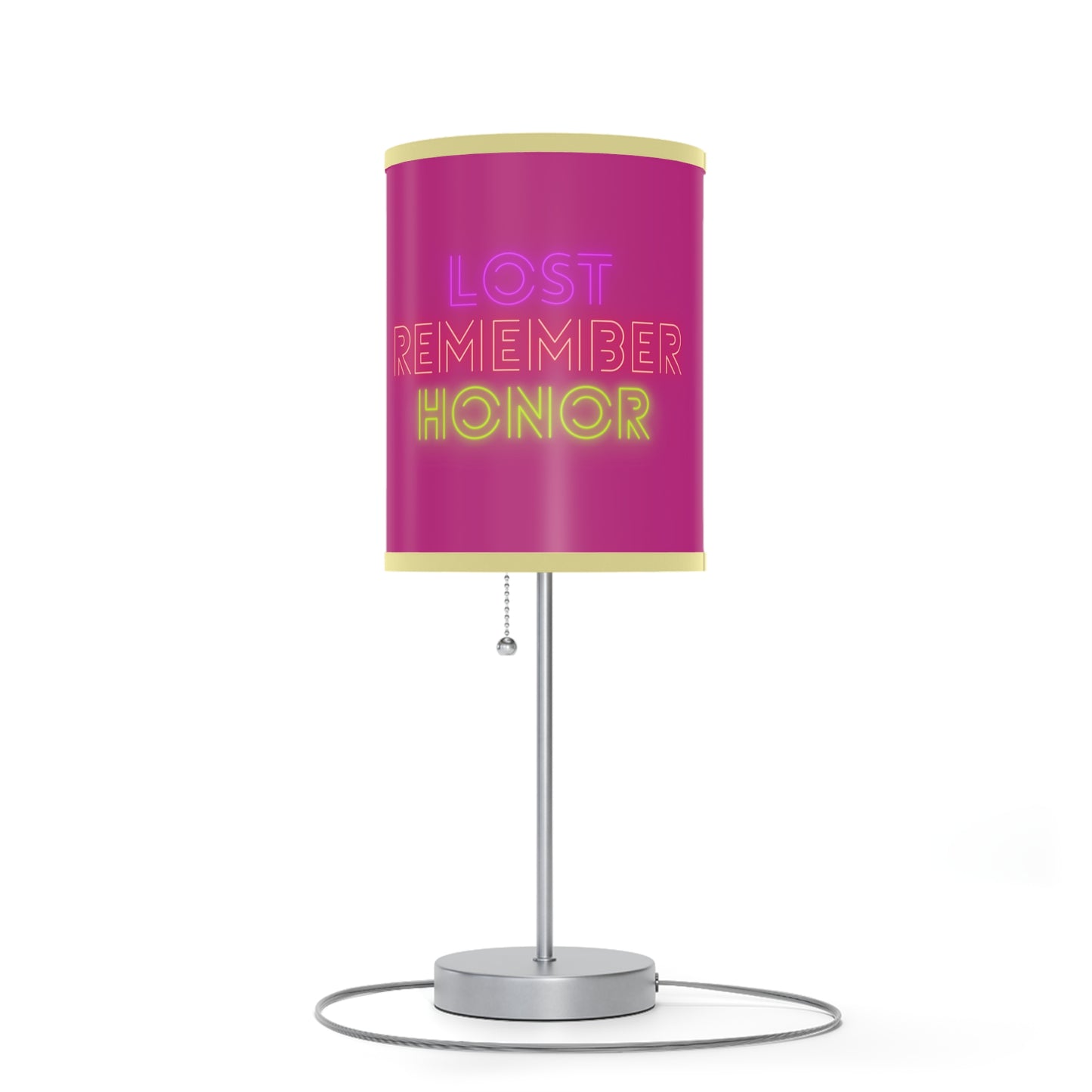 Lamp on a Stand, US|CA plug: Golf Pink