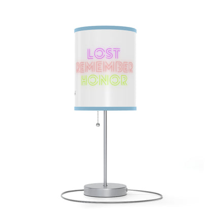 Lamp on a Stand, US|CA plug: Wrestling White