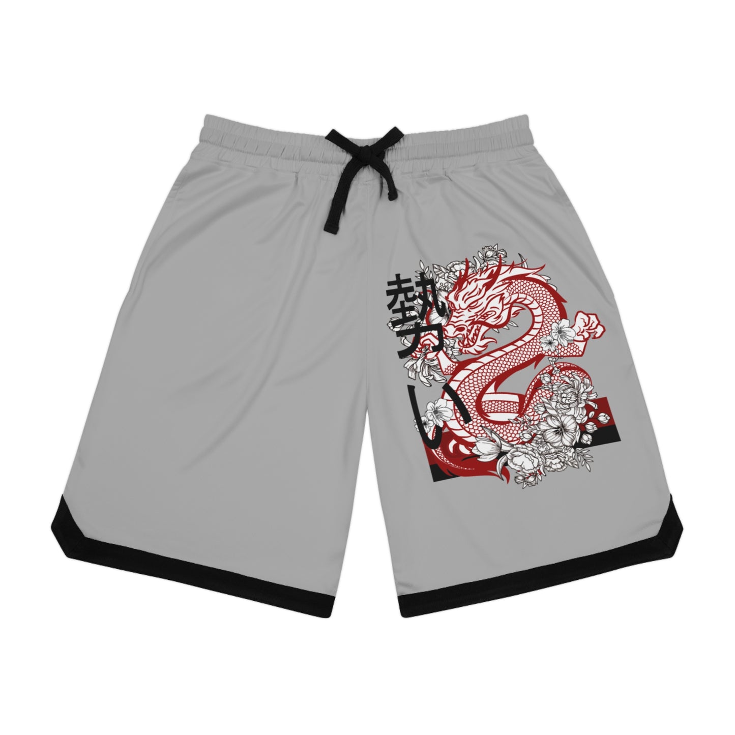 Basketball Rib Shorts: Dragons Lite Grey