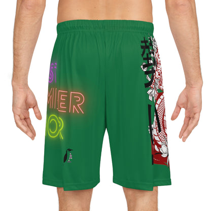 Basketball Shorts: Dragons Dark Green