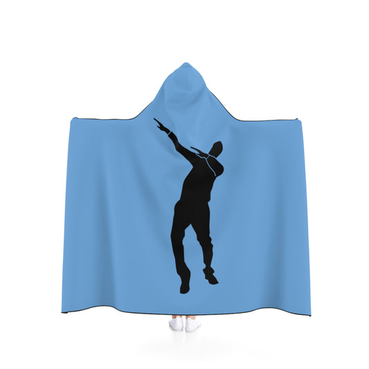 Hooded Blanket: Dance Lite Blue