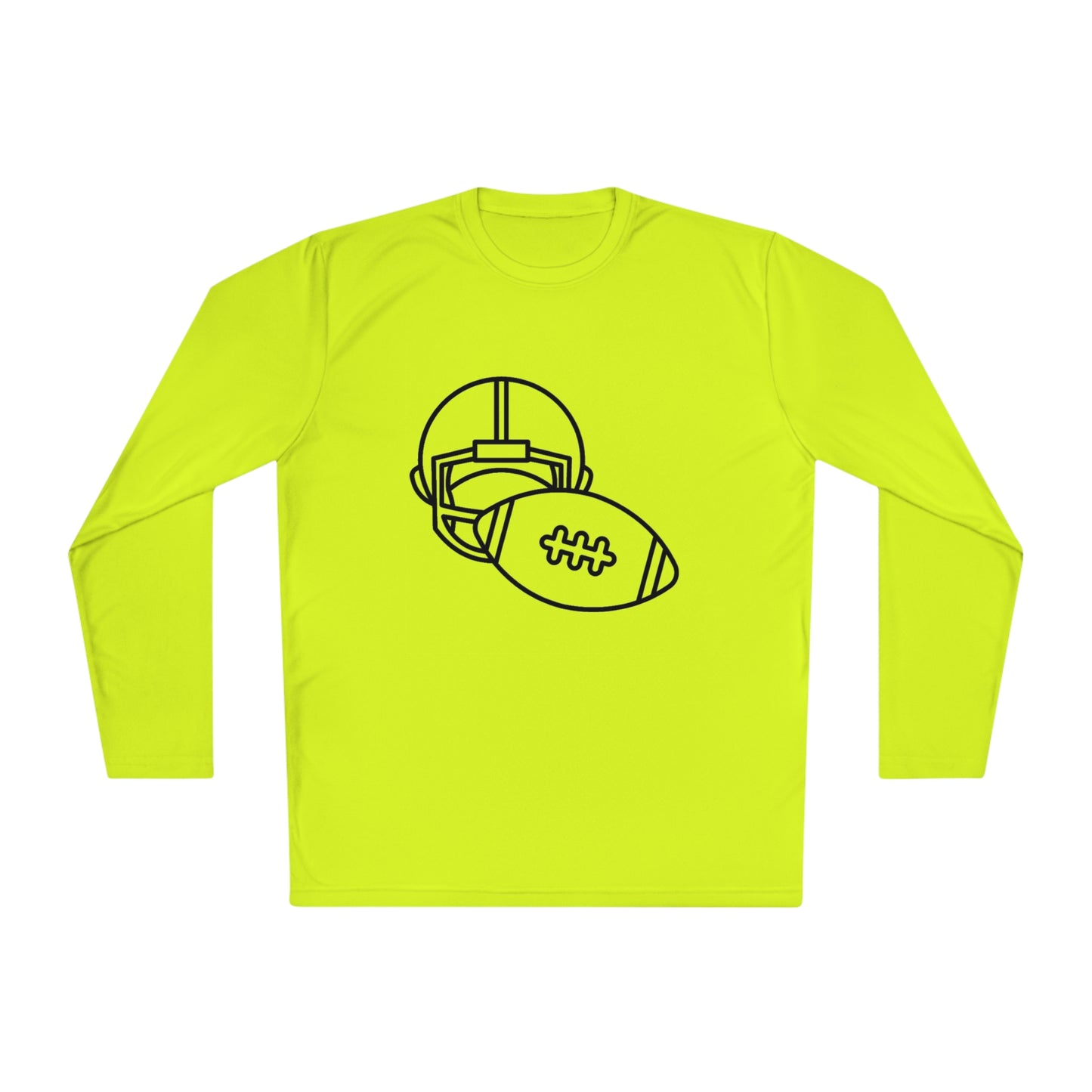 Lightweight Long Sleeve Tee: Football #1