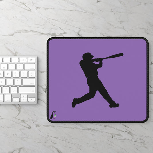 Gaming Mouse Pad: Baseball Lite Purple