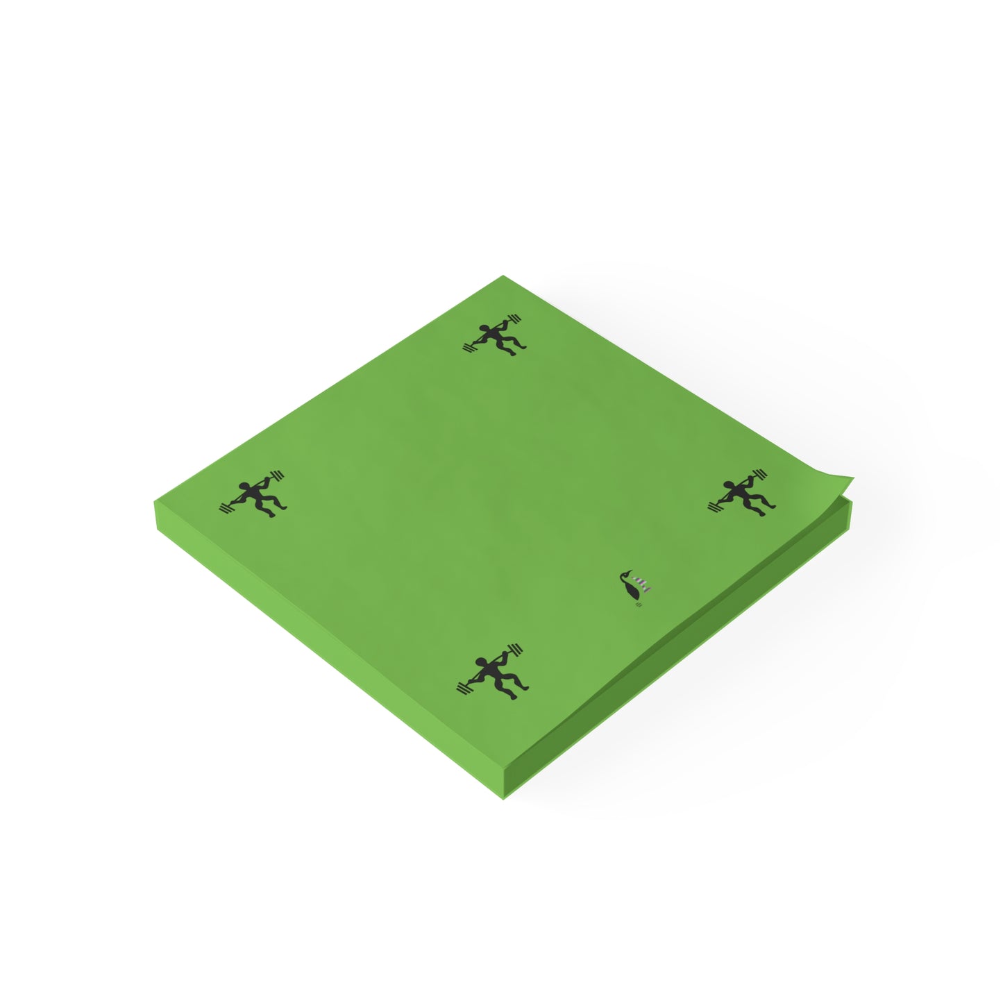 Post-it® Note Pads: Weightlifting Green