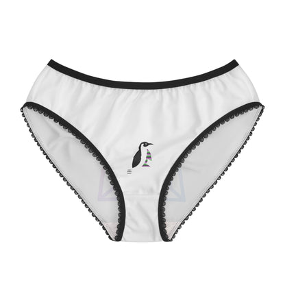 Women's Briefs: Gaming White