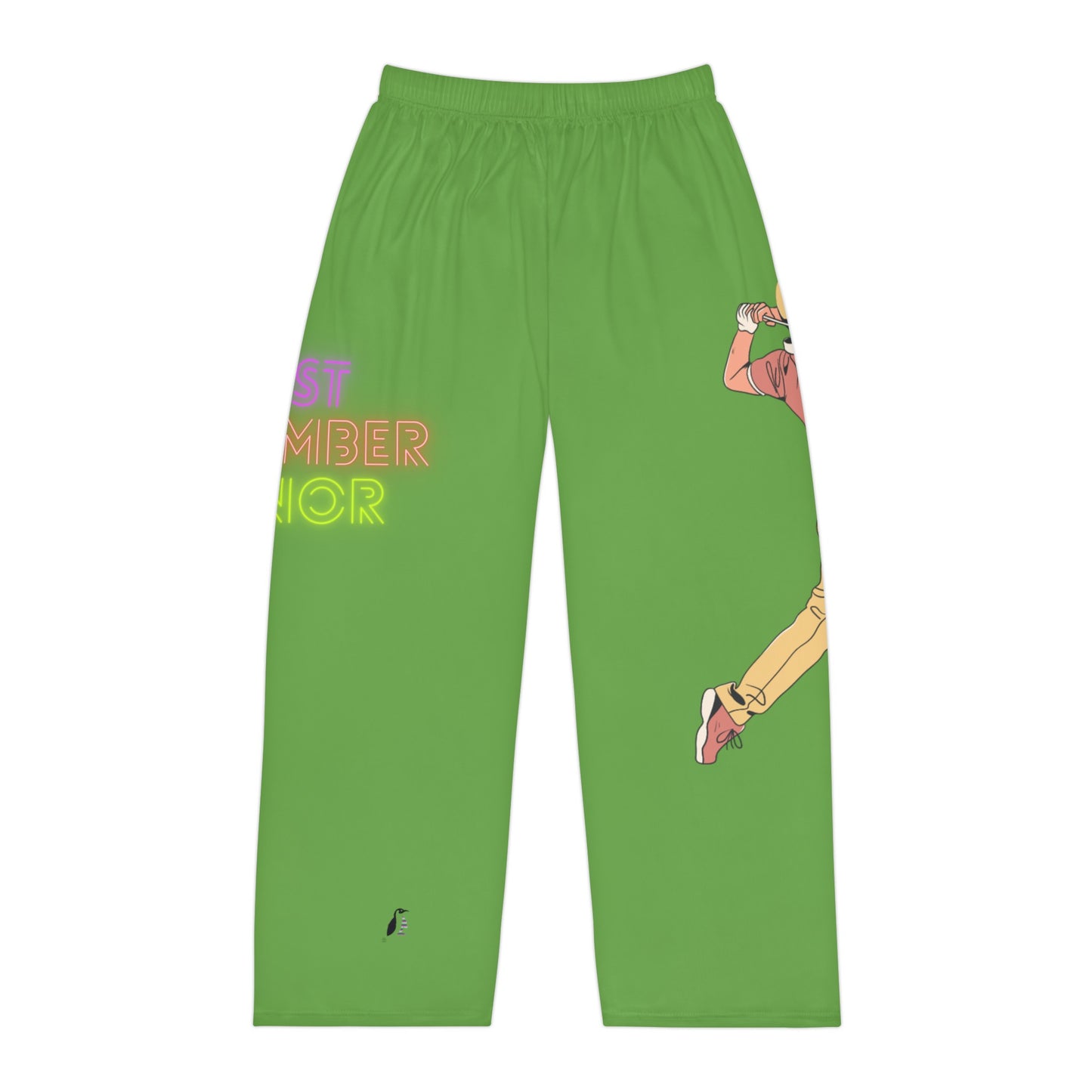 Men's Pajama Pants: Golf Green