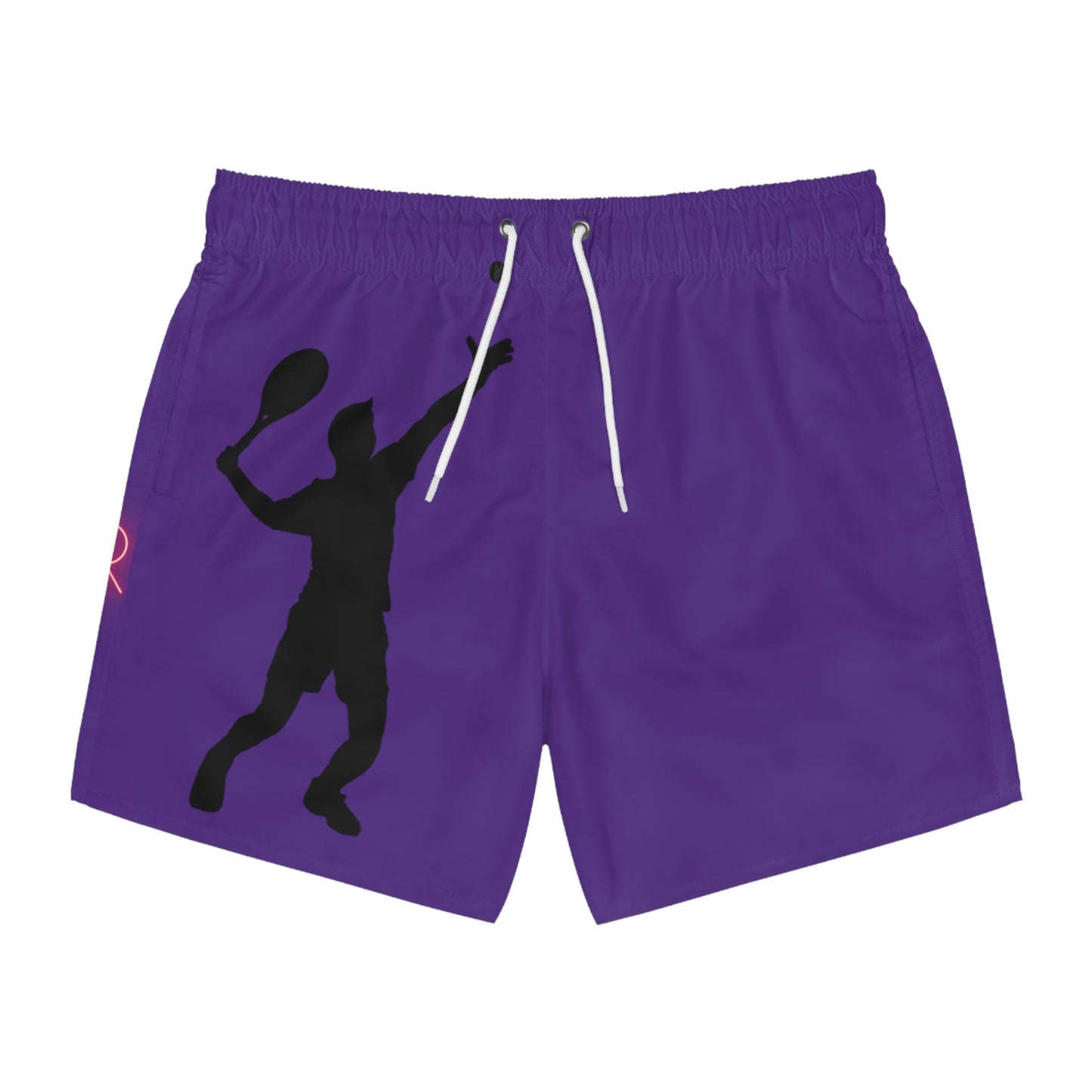 Swim Trunks: Tennis Purple