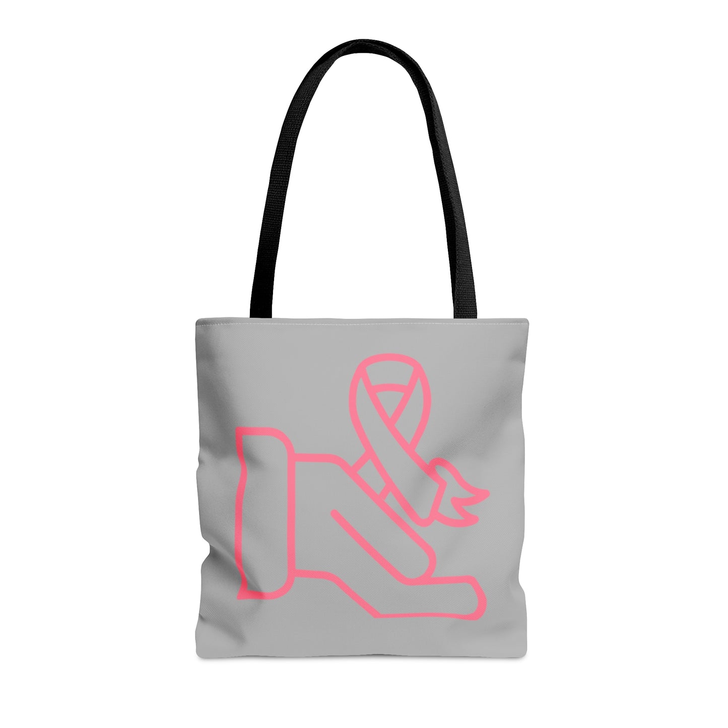 Tote Bag: Fight Cancer Lite Grey