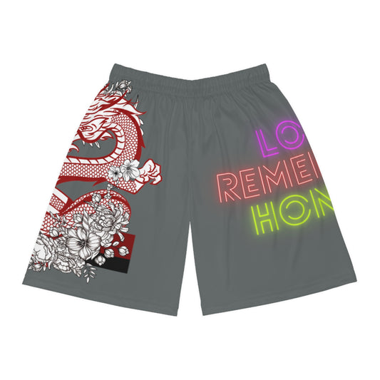 Basketball Shorts: Dragons Dark Grey