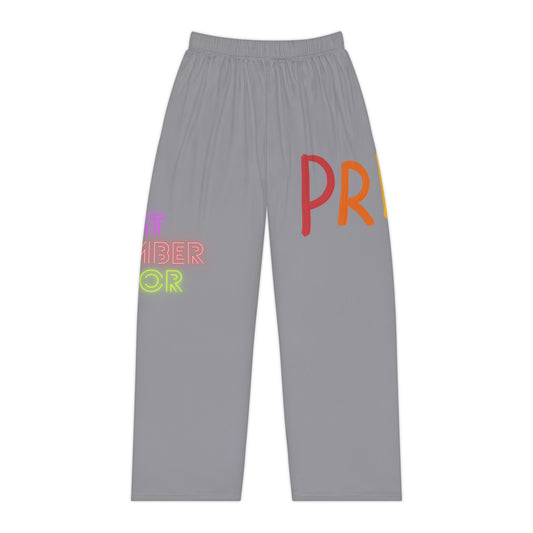 Women's Pajama Pants: LGBTQ Pride Grey