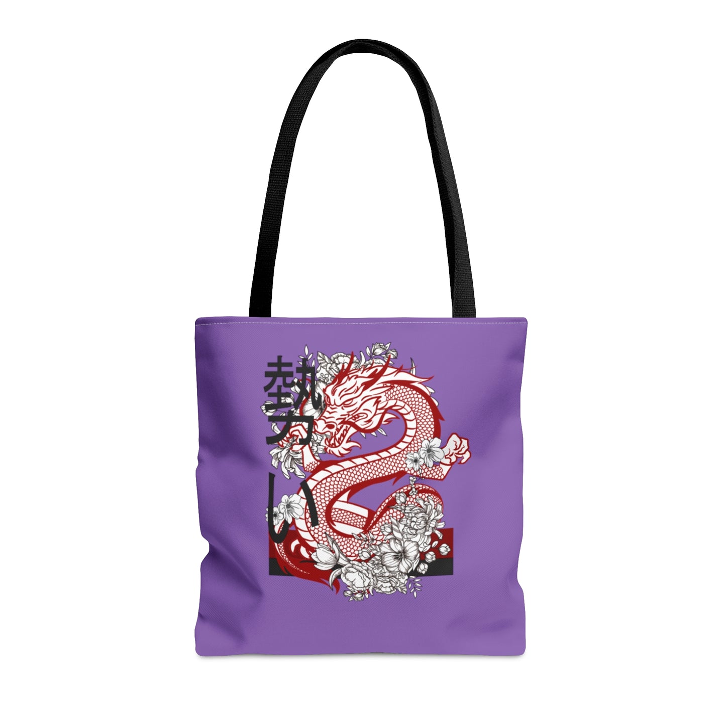 Tote Bag: Dragons Lite Purple