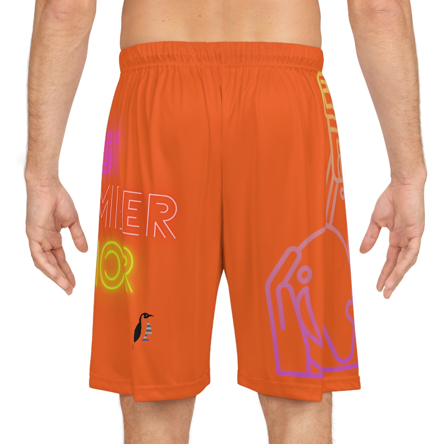 Basketball Shorts: Bowling Orange