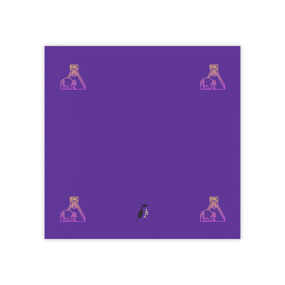 Post-it® Note Pads: Bowling Purple