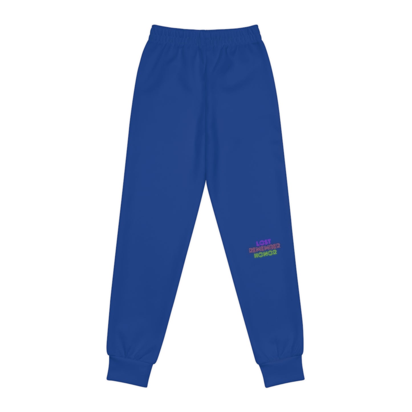 Youth Joggers: Crazy Penguin World Logo Dark Blue