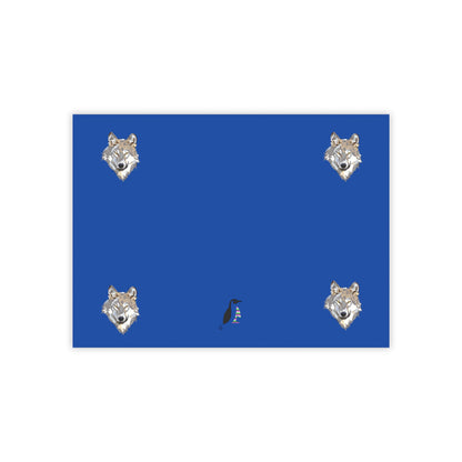 Post-it® Note Pads: Wolves Dark Blue