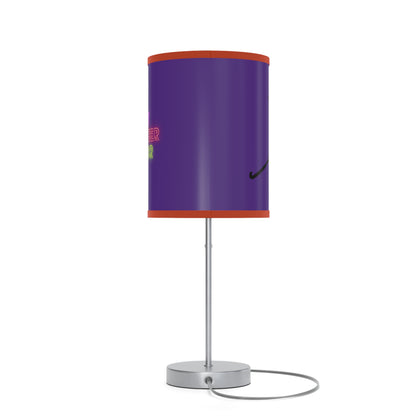 Lamp on a Stand, US|CA plug: Hockey Purple