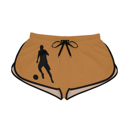 Women's Relaxed Shorts: Soccer Lite Brown