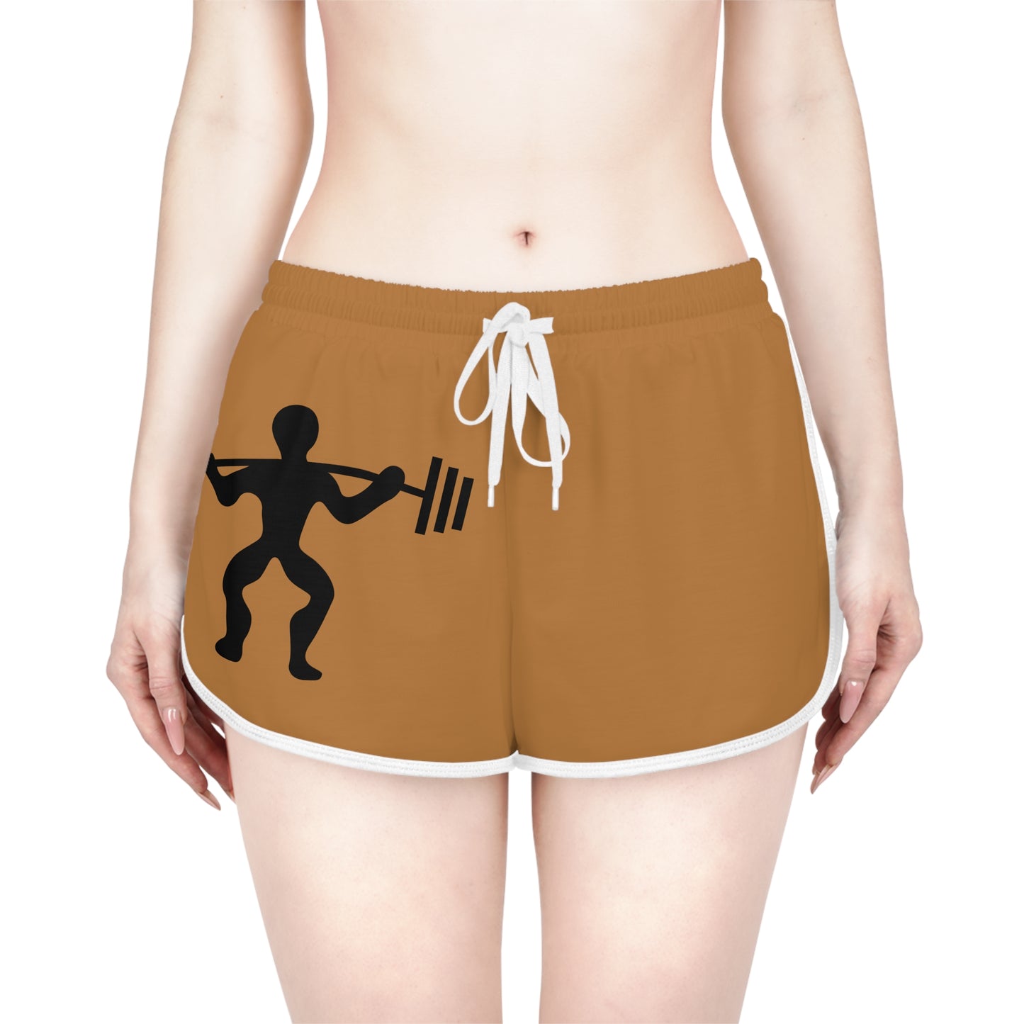 Women's Relaxed Shorts: Weightlifting Lite Brown