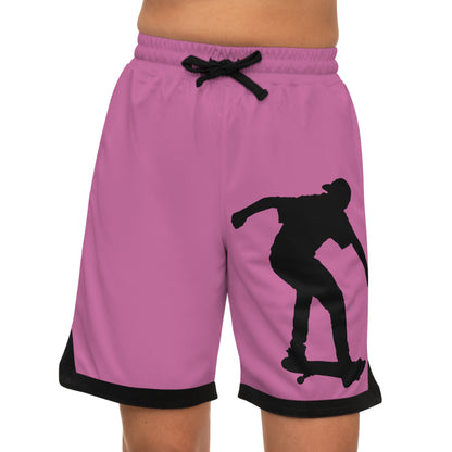 Basketball Rib Shorts: Skateboarding Lite Pink