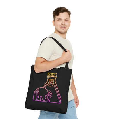 Tote Bag: Bowling Black