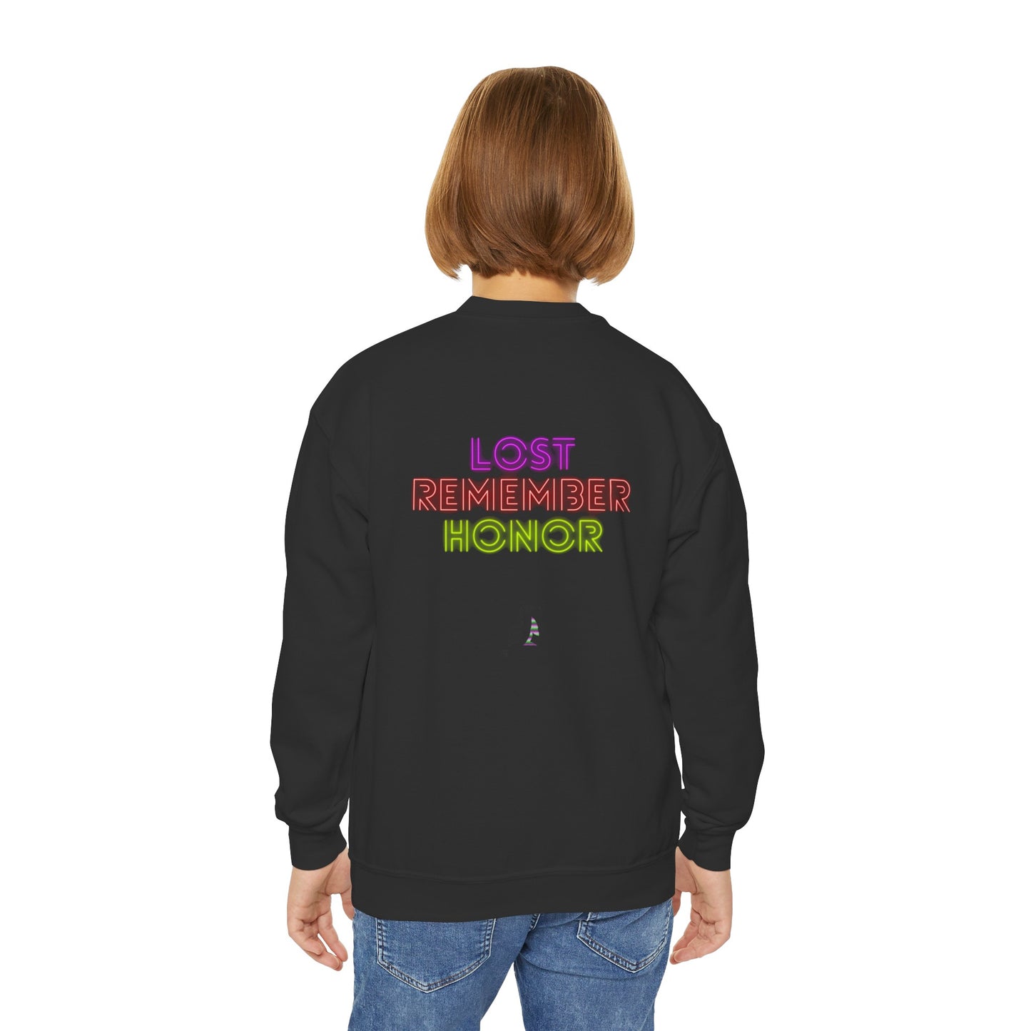 Youth Crewneck Sweatshirt: LGBTQ Pride