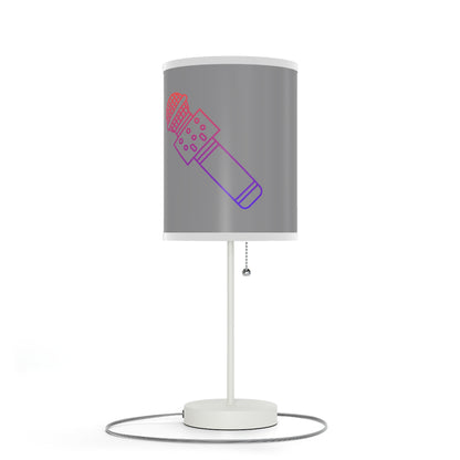 Lamp on a Stand, US|CA plug: Music Grey